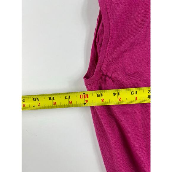Banana Republic Merino Wool Sweater Shell size Small Pink - Picture 8 of 9